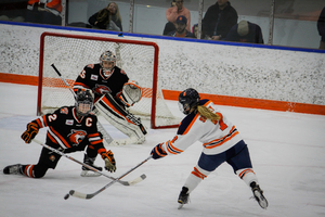 Jessica Sibley scored the first, and eventually game-winning goal for the Orange.